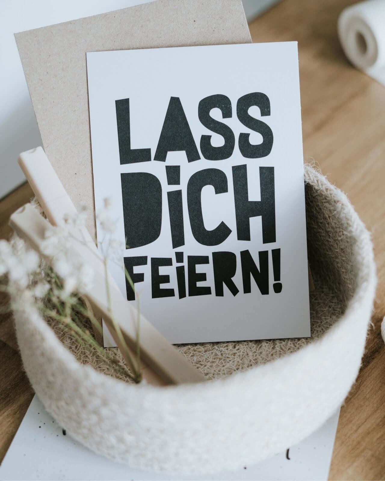 Lass dich feiern