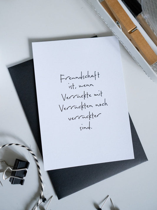 Freundschaft ist