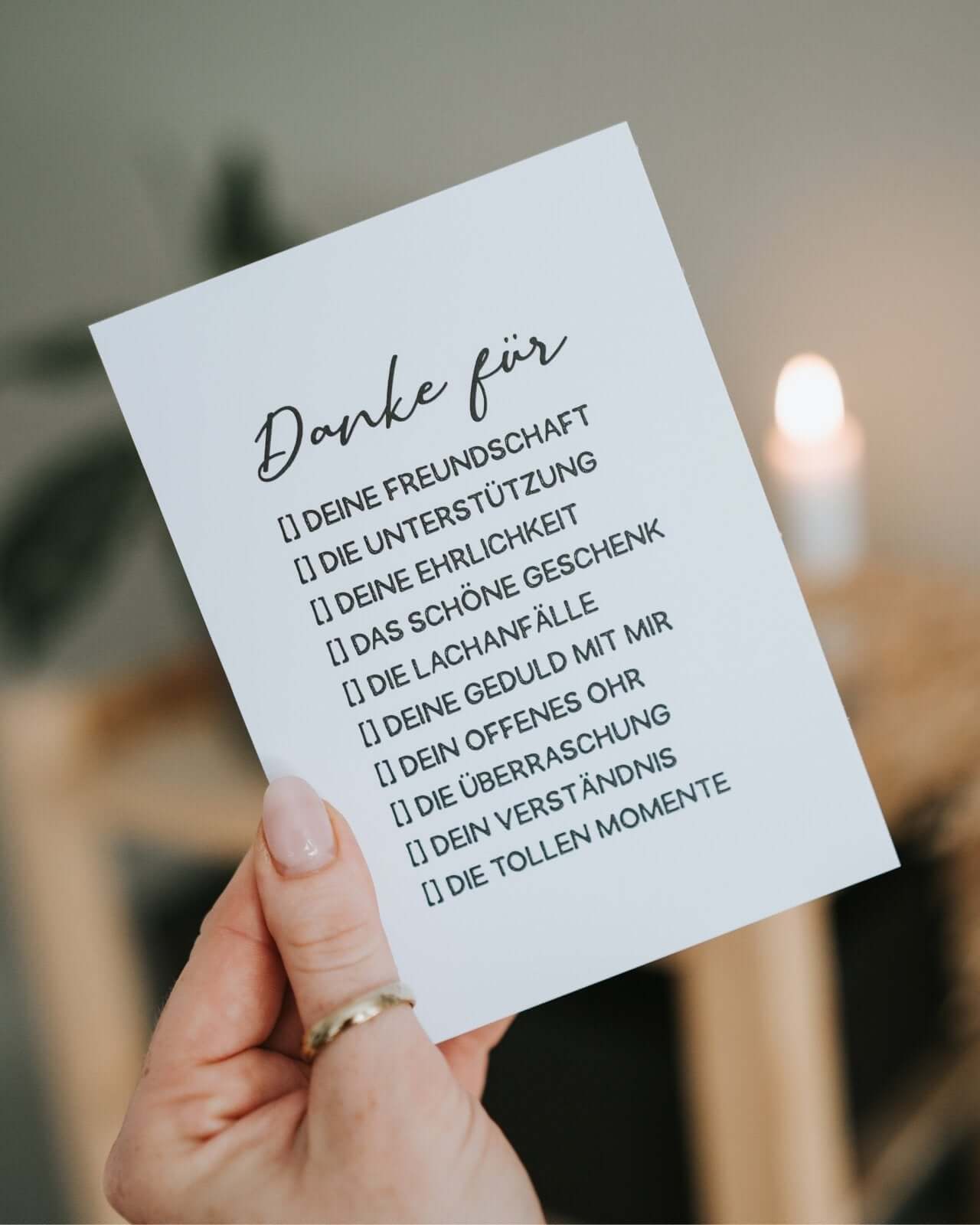 Danke für