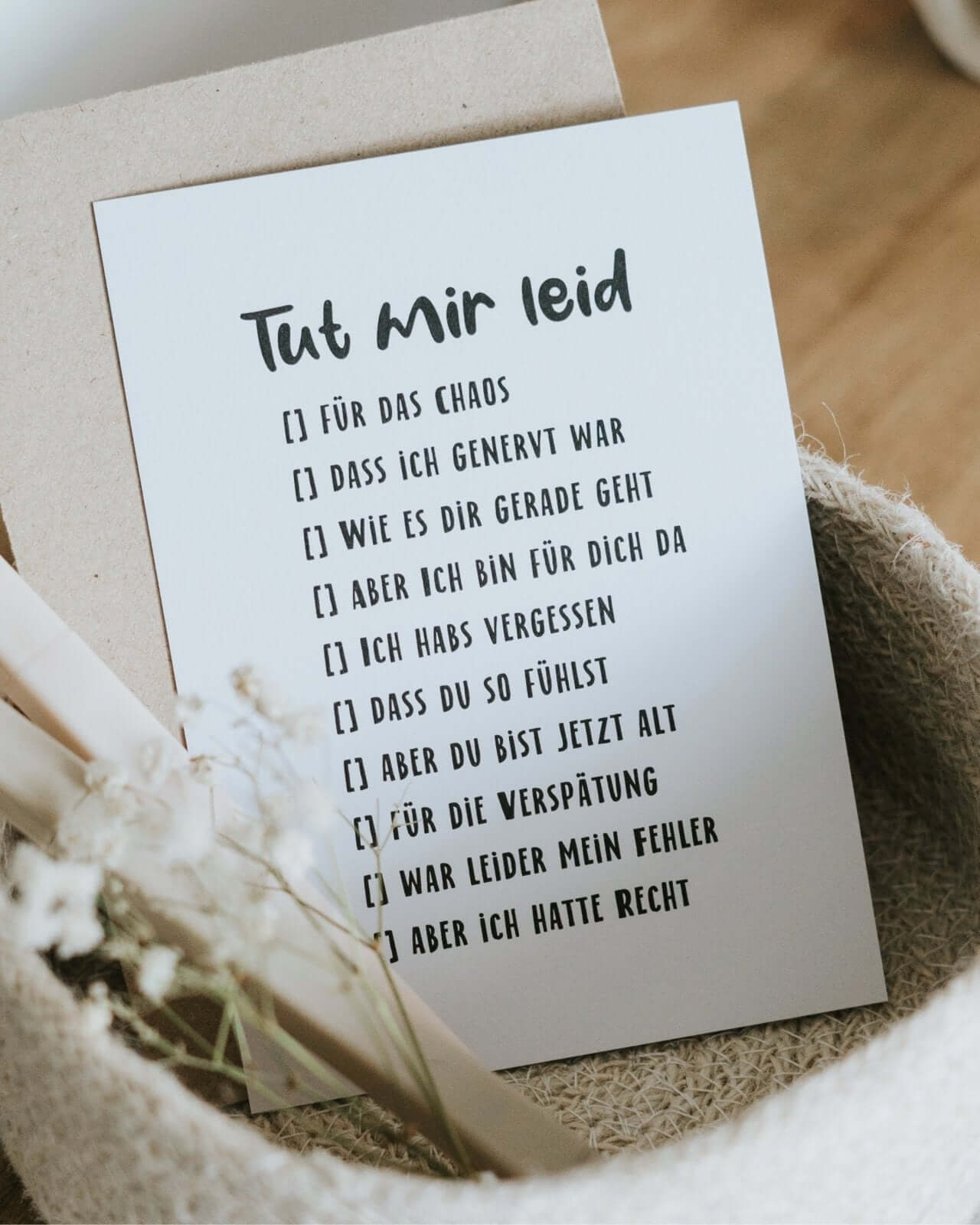 Tut mir leid
