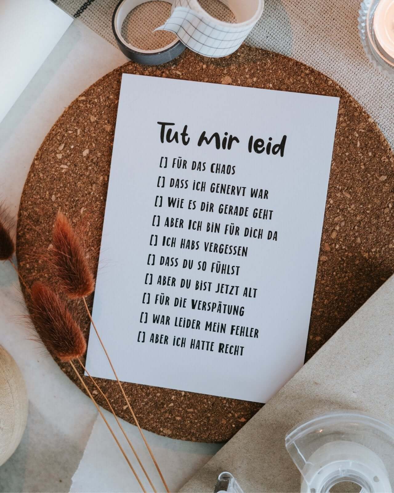 Tut mir leid