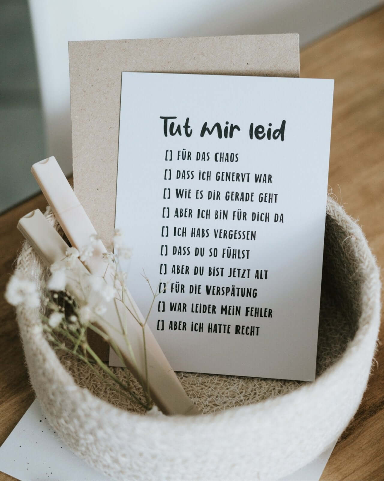 Tut mir leid